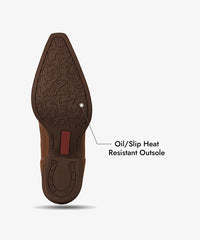 Women’s Cow Print Pointed Toe Boots