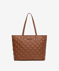 VIP DEAL | Montana West Quilted Tote Bag for Women Large Shoulder Bag Fashion Handbags with Top Zipper