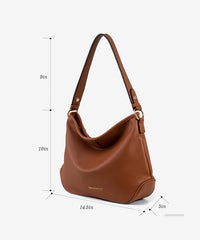 Montana West Casual Plain Hobo Bag - Limited Stock