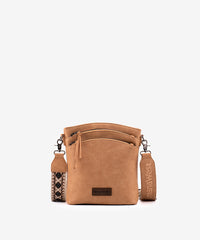 Montana West Double Compartments Crossbody Purse