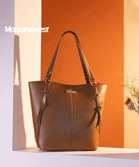 VIP DEAL | Montana West Tote Bag for Women Handbag Shoulder Top-handle Purses with Zipper
