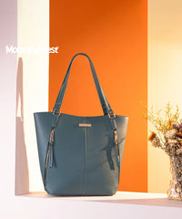 VIP DEAL | Montana West Tote Bag for Women Handbag Shoulder Top-handle Purses with Zipper