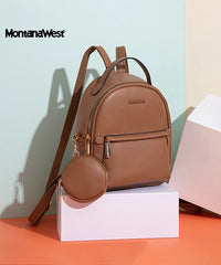 Montana West Vegan Leather Mini Backpack - Limited Stock