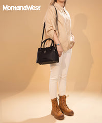 Montana West Buckle Crossbody Tote Bag - Limited Stock