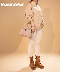 Montana West Buckle Crossbody Tote Bag - Limited Stock