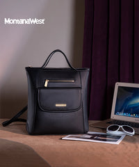 VIP DEAL | Montana West Backpack Purse for Women Medium Convertible Backpack Travel Casual Crossbody Bag