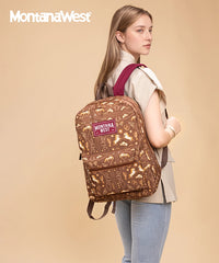 Montana West Print Backpack 2Pcs Set - Limited Stock