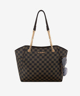 Montana West Chain Tote Bag