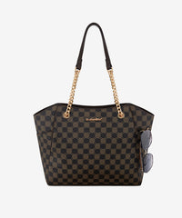 Montana West Chain Tote Bag