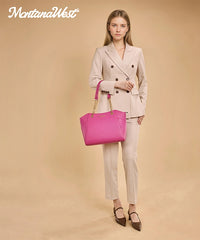 Montana West Chain Tote Bag