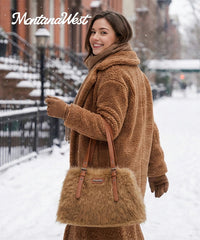 Montana West Plush Faux Fur Bag (Pre-Order)