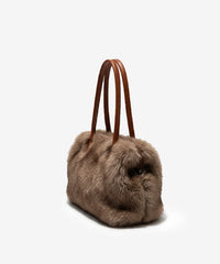 Montana West Plush Faux Fur Bag - Limited Stock