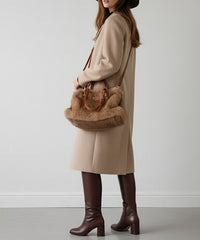 Montana West Plush Faux Fur Bag - Limited Stock