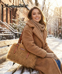 Montana West Plush Faux Fur Bag (Pre-Order)