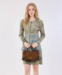 Montana West Top-Handle Crossbody Bag in CF