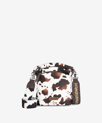 Montana West Double Compartments Crossbody Purse