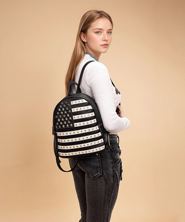 Montana West American Pride Concealed Carry Backpack Black