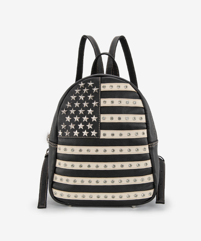 Montana West American Pride Concealed Carry Backpack Black