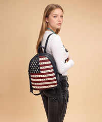 Montana West American Pride Concealed Carry Backpack Navy