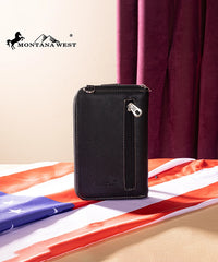 Montana West American Pride Phone Purse Black