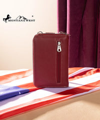 Montana West American Pride Phone Purse Red