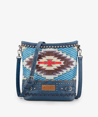 Montana West Aztec Printed Concealed Carry Crossbody Purse