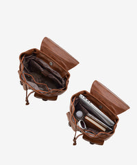 Montana West Buckle Backpack Brown