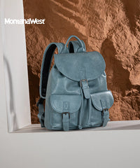 Montana West Buckle Backpack Jean