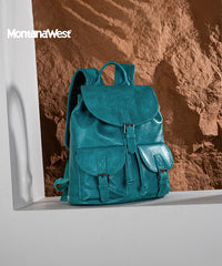 Montana West Buckle Backpack Turquoise