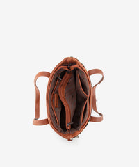 Montana West Floral Tooled Concealed Carry Shoulder Bag Leopard