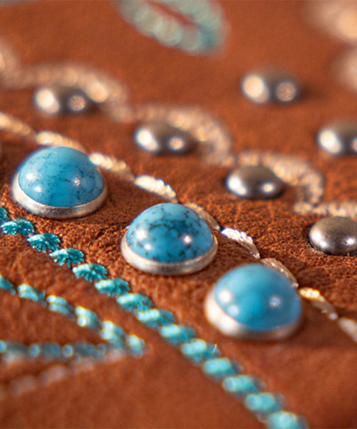 Montana West Vintage Western Bible Cover Brown