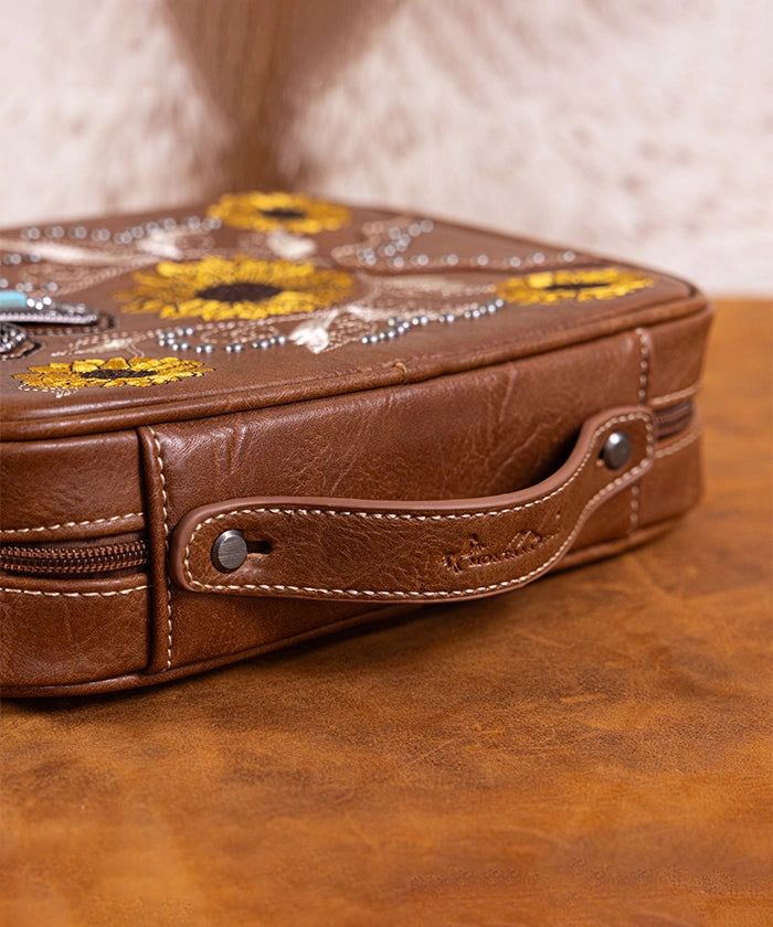 Montana West Vintage Western Bible Cover Brown