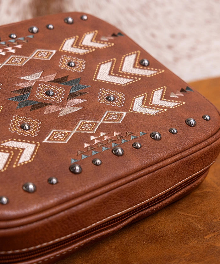 Montana West Vintage Western Bible Cover Brown