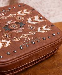 Montana West Vintage Western Bible Cover Brown