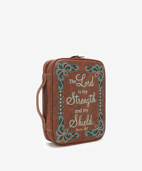 Montana West Western Bible Cover Brown