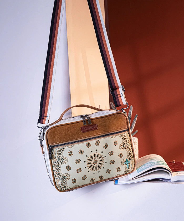 Montana West Western Print Bible Cover Brown