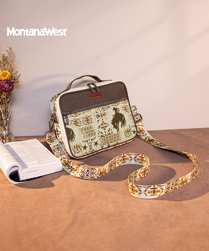 Montana West Western Print Bible Cover Coffee