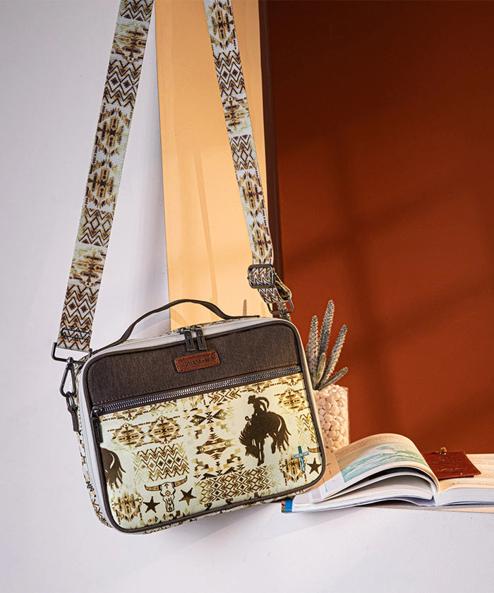 Montana West Western Print Bible Cover Coffee