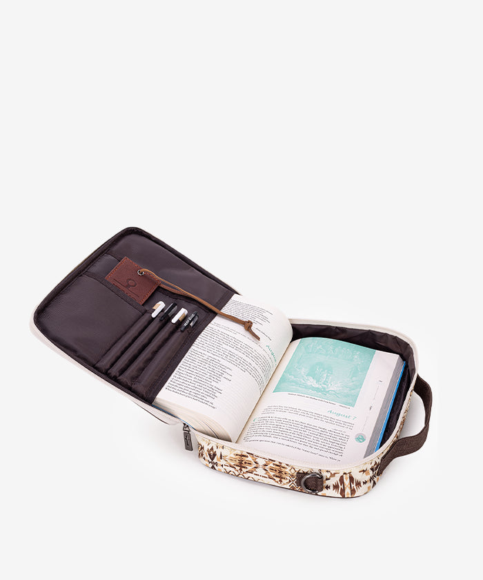 Montana West Western Print Bible Cover Coffee