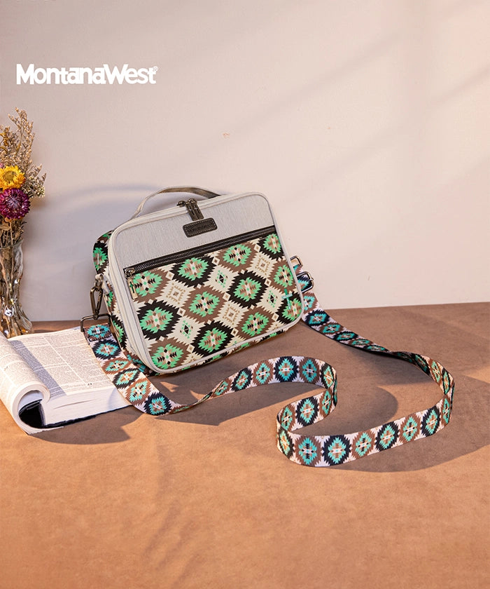 Montana West Western Print Bible Cover Green