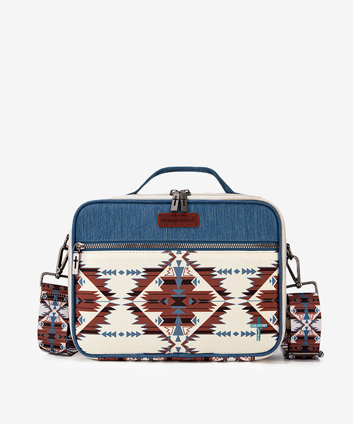 Montana West Western Print Bible Cover Navy