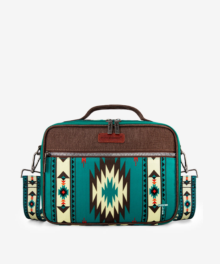 Montana West Western Print Bible Cover Turquoise