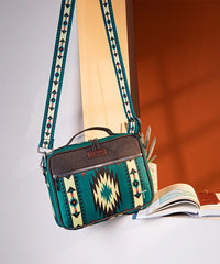 Montana West Western Print Bible Cover Turquoise