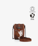 Trinity Ranch Cowhide Phone Crossbody Bag
