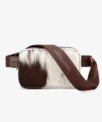 Trinity Ranch Hair-On Cowhide Fanny Pack - Montana West World