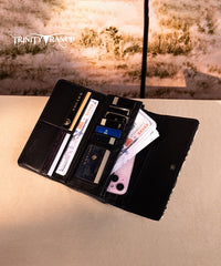 Trinity Ranch Floral Tooled Concealed Carry Tote Bag Set