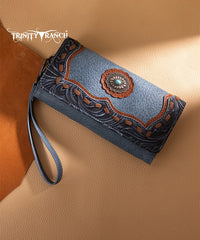 Trinity Ranch Floral Tooled Concealed Carry Tote Bag Set