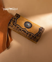 Trinity Ranch Floral Tooled Concealed Carry Tote Bag Set