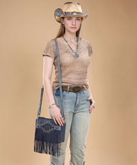 Trinity Ranch Fringe Crossbody Bag
