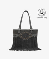 Trinity Ranch Tribal Frontier Tooled Concealed Carry Tote Bag